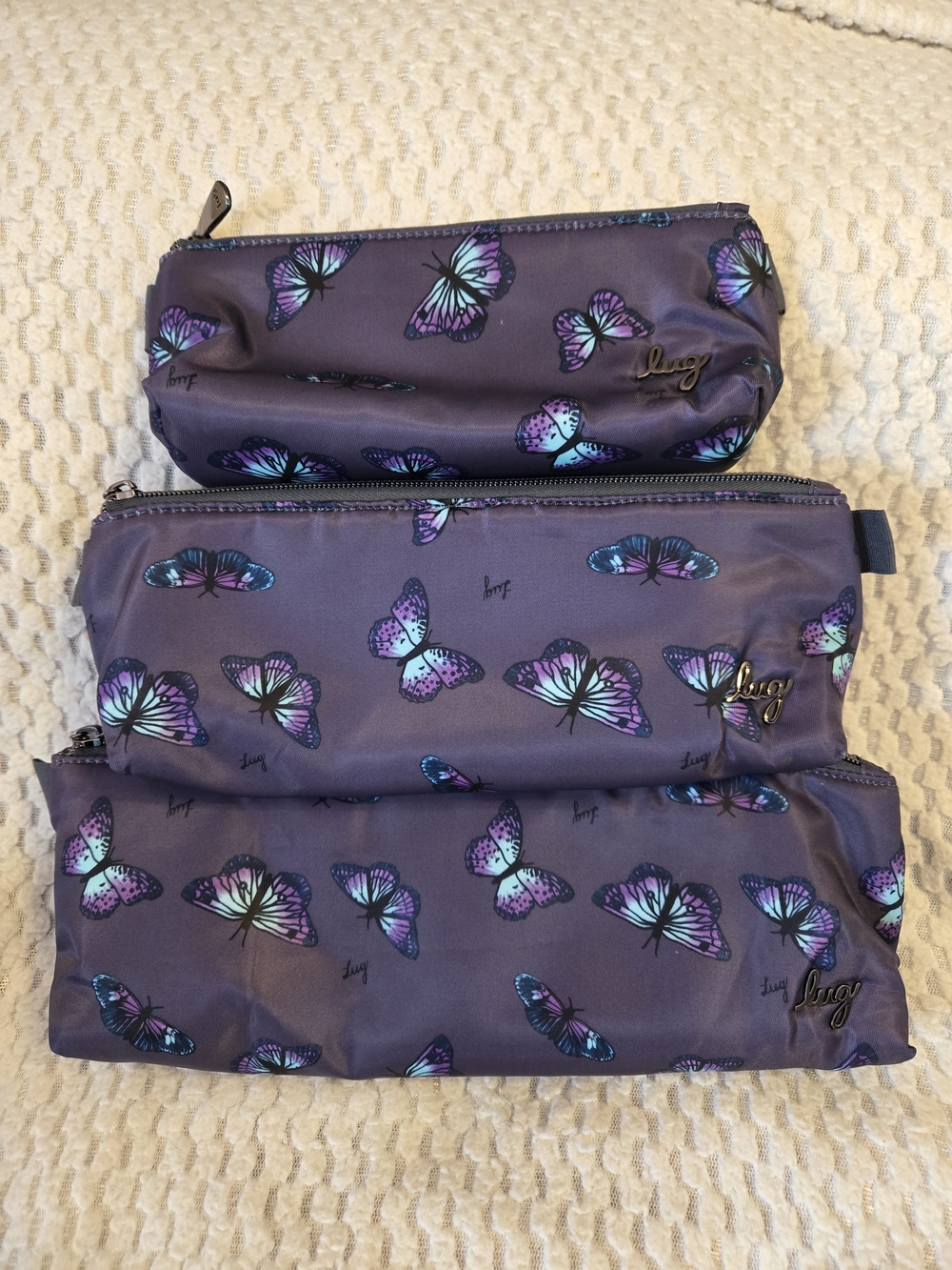 Lug Schooner- Butterfly Gray-3 Piece